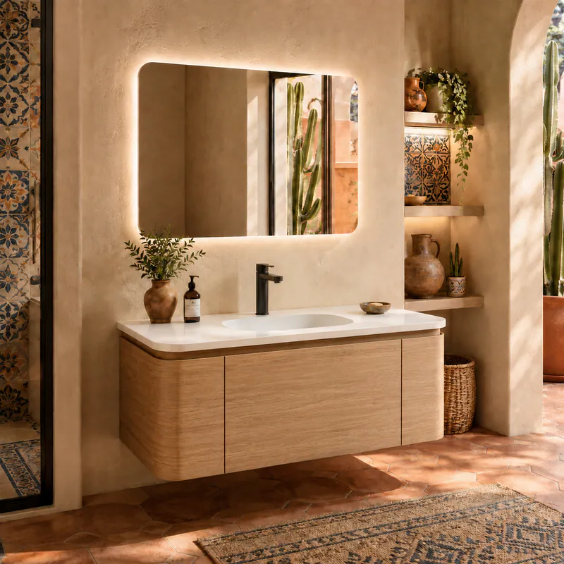 Bathroom vanity configuration and application study 06