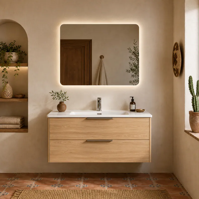Bathroom vanity configuration and application study 09