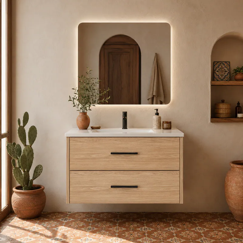 Bathroom vanity configuration and application study 11