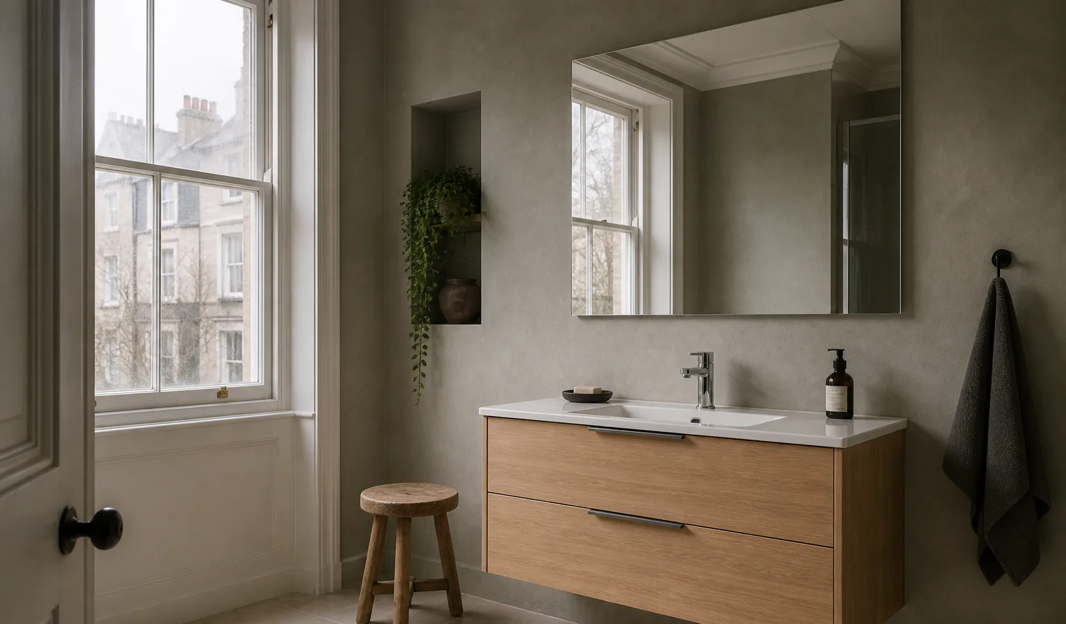 London townhouse product application concept