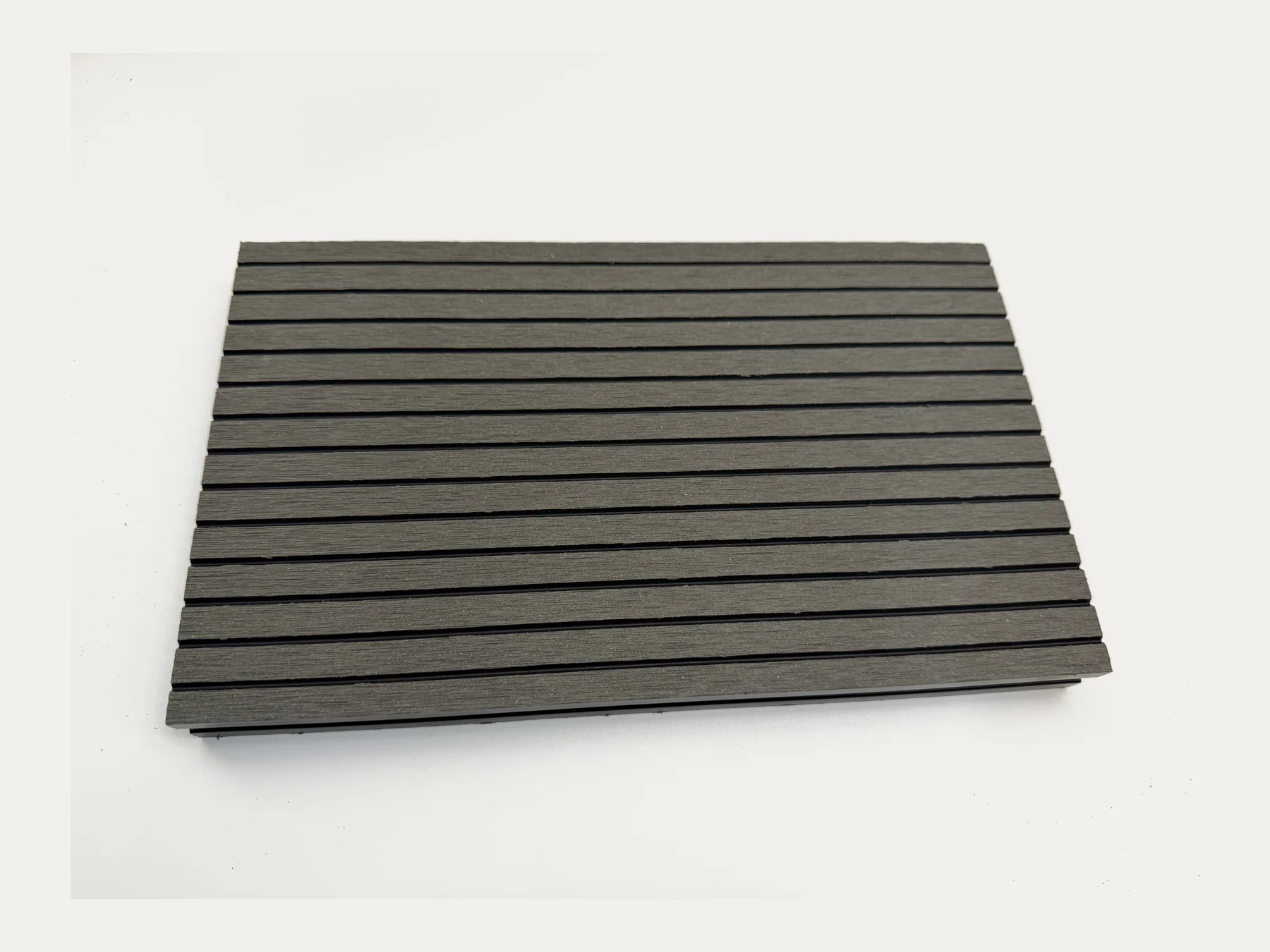 WPC profile product composition showing surfaces and sections