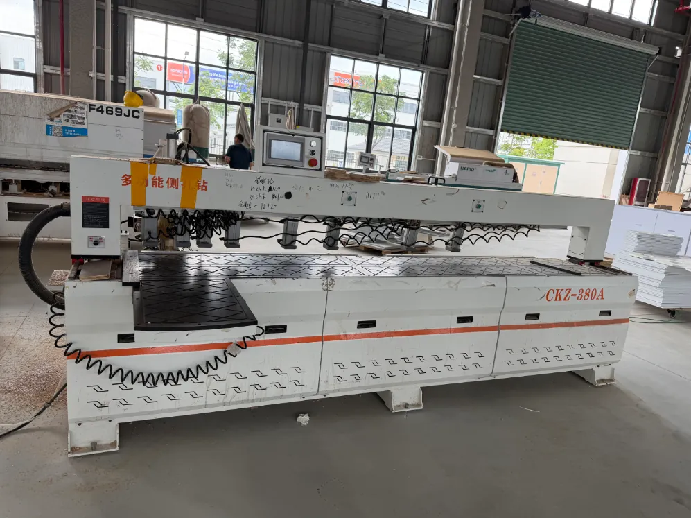 Cabinet drilling process