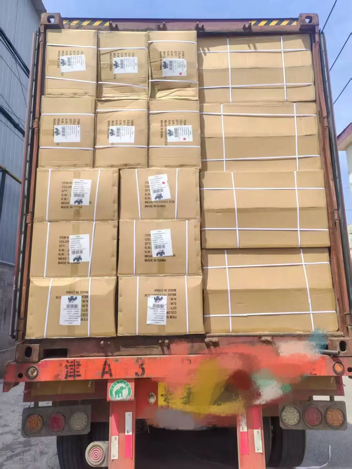 Container shipment preparation
