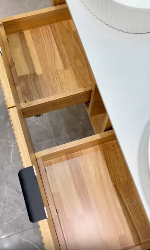 Complete bathroom vanity view