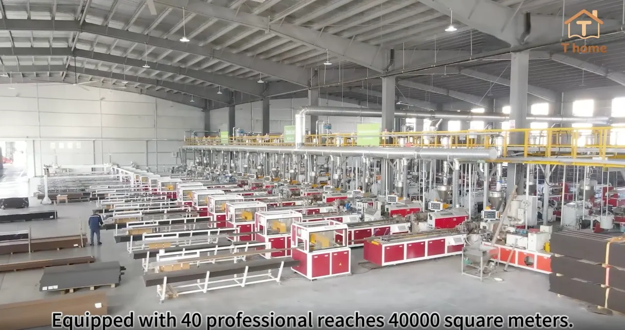 WPC production facility overview